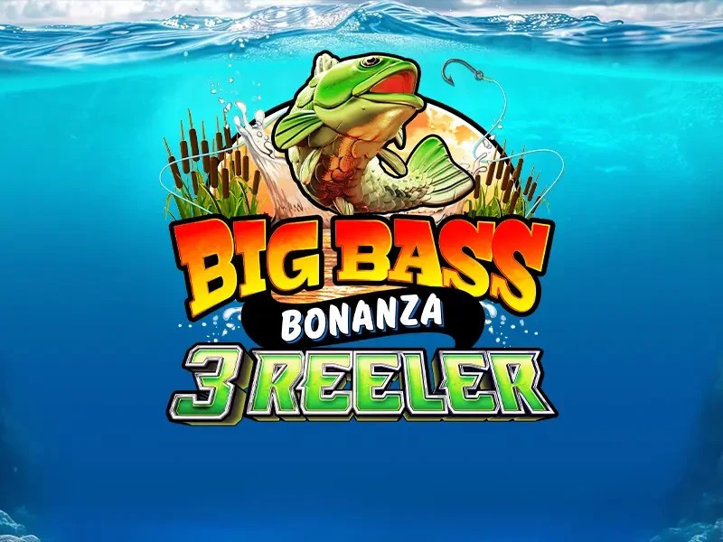 Big Bass Bonanza 3 Reeler online game logo by Pragmatic Play on netwincasinó.it