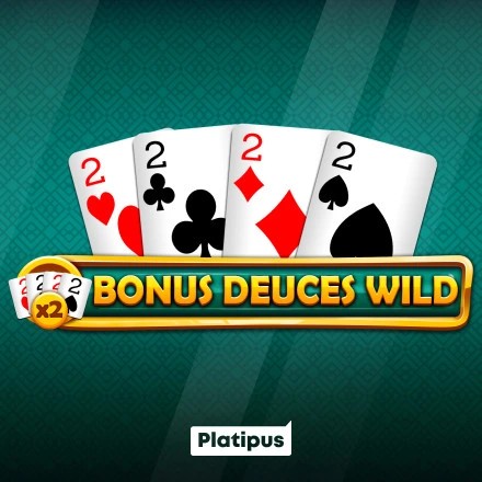 Play Bonus Deuces Wild slot by Platipus on netwincasinó.it