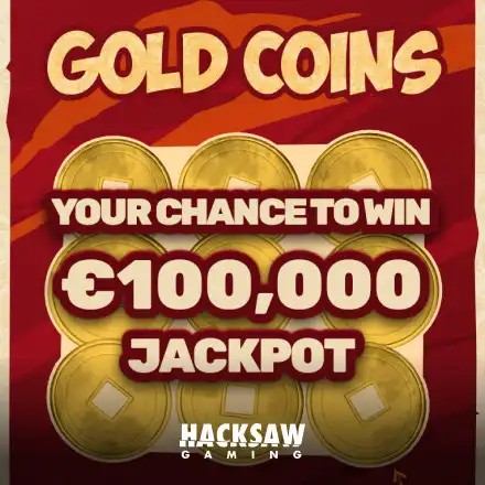 Gold Coins slot visual from Hacksaw Gaming available on netwincasinó.it