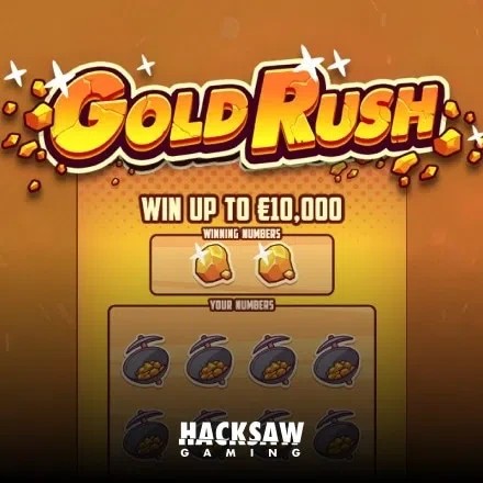 Gold Rush slot icon by Hacksaw Gaming, available at Netwin Casino