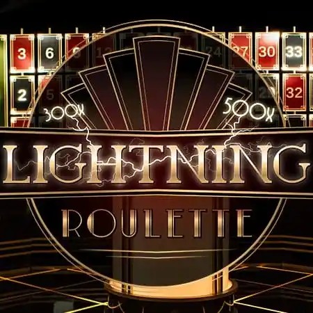 Lightning Roulette by Evolution, showcased at netwincasinó.it – game logo