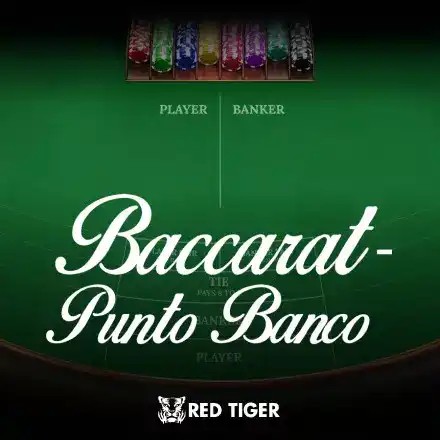 Punto Banco logo by Red Tiger Gaming at Netwin Casino