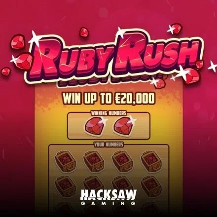 Try Ruby Rush slot by Hacksaw Gaming on netwincasinó.it – logo image