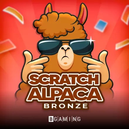 Scratch Alpaca Bronze logo – Lottery by BGAMING at Netwin Casino