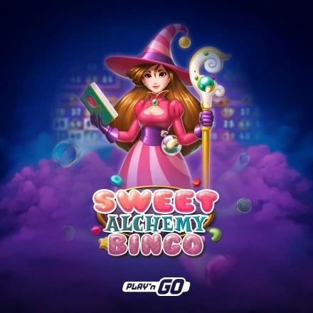Try Sweet Alchemy Bingo slot by Play'n GO on netwincasinó.it – logo image